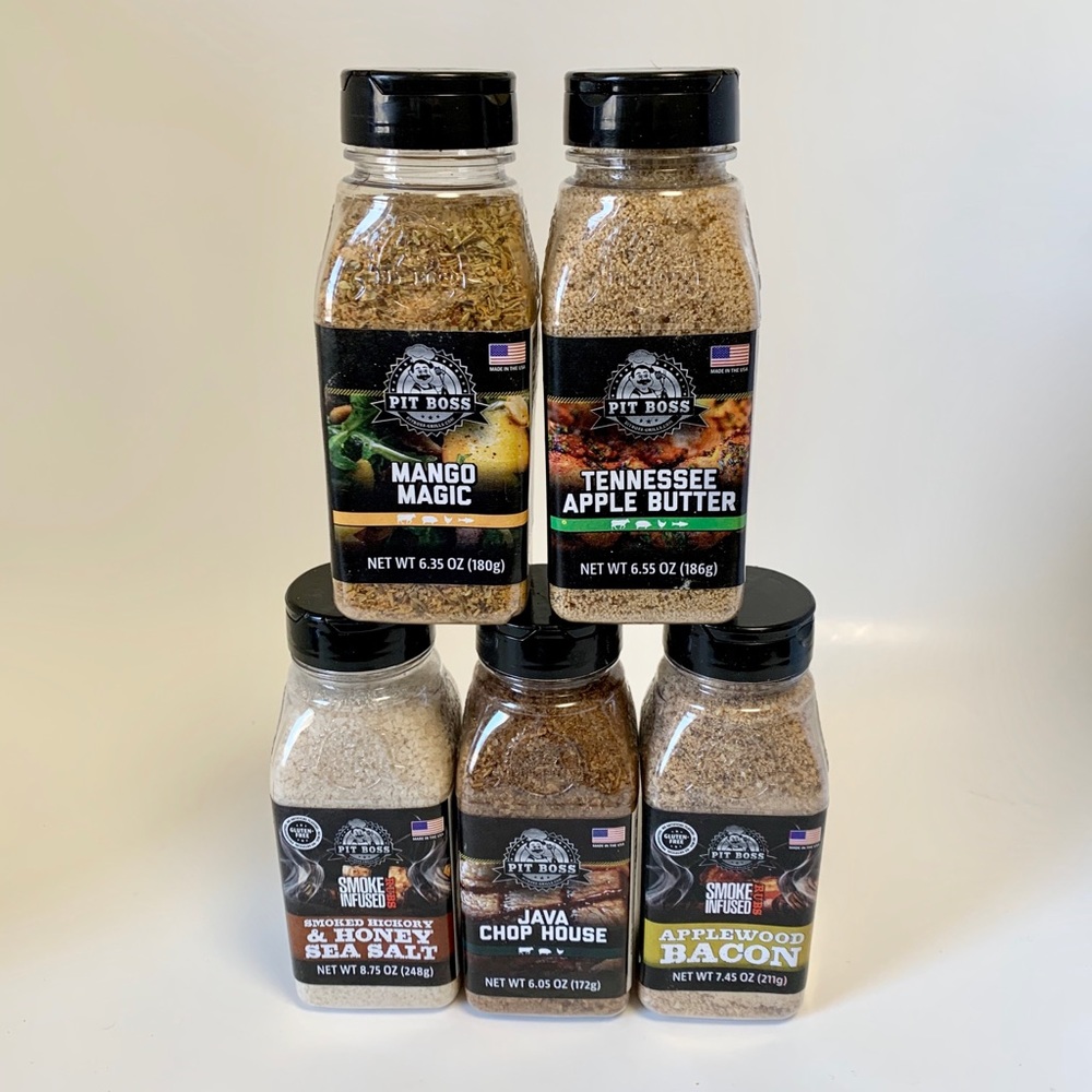 Pit Boss 5 Pack Specialty Seasonings Bundle
